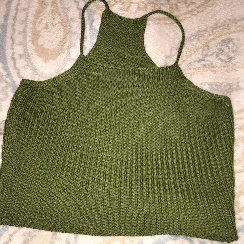 Knitted Crop Top
